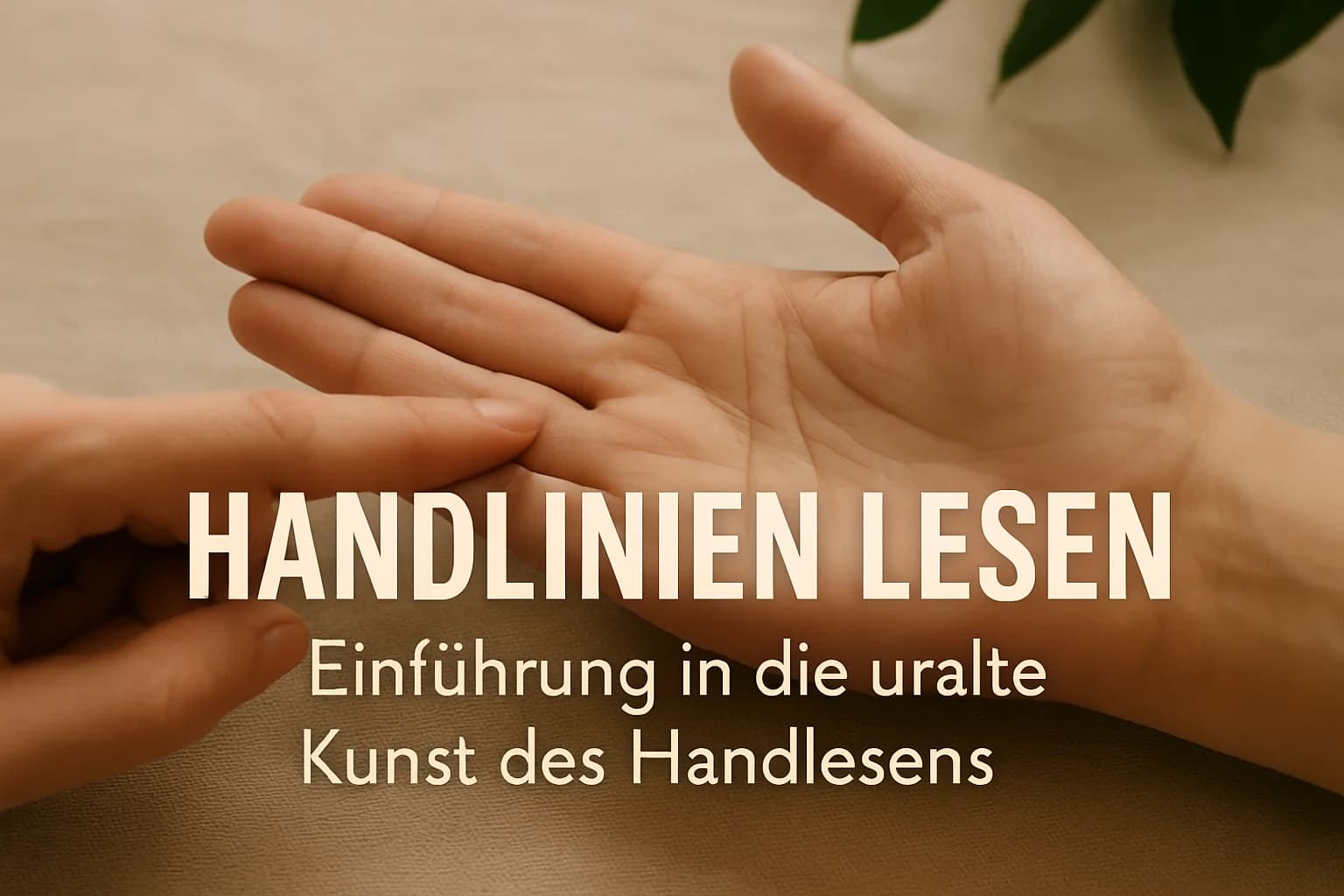 Handlinien lesen – Bedeutung & Einführung ins Handlesen